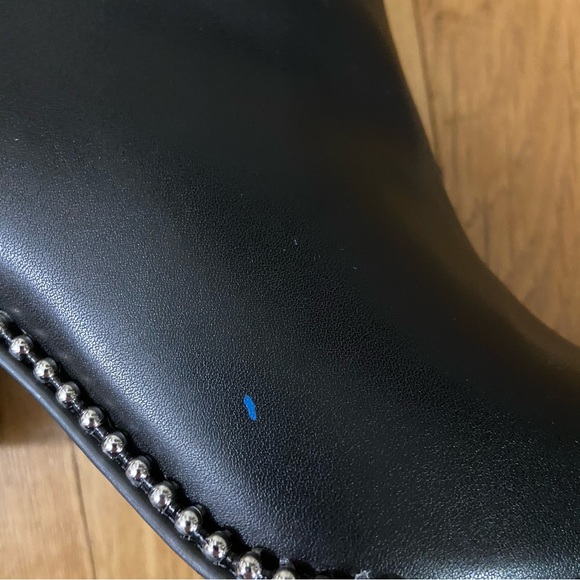 {Steve Madden} NIB Black Jinxed Embellished Pointed Toe Ankle Boots - size 10 - Picture 8 of 9